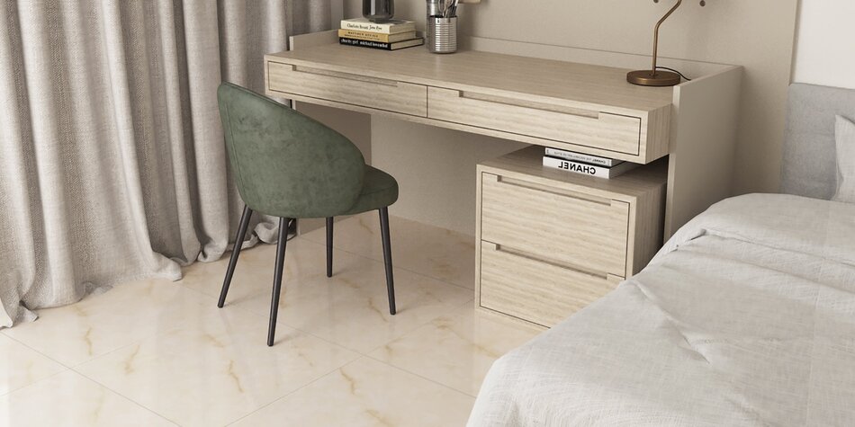 Platinum Ceramics - Scandinavia Cream Keramik Platinum Untuk Lantai Kamar